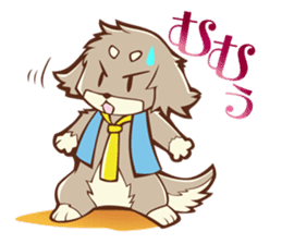 Doggy Maggy Animal School Stamp sticker #5079029