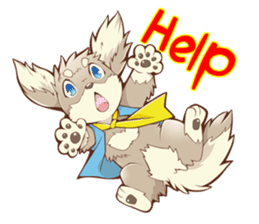 Doggy Maggy Animal School Stamp sticker #5079049