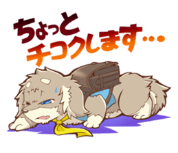 Doggy Maggy Animal School Stamp sticker #5079051