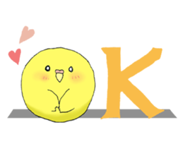 Perfectly round of true parrots sticker #5079422