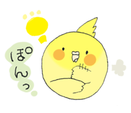 Perfectly round of true parrots sticker #5079432