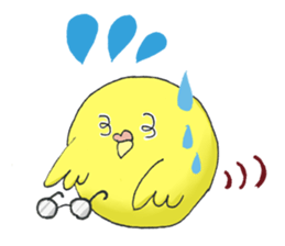 Perfectly round of true parrots sticker #5079437