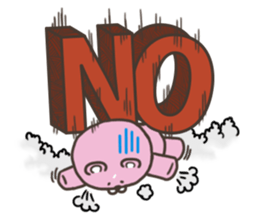 Pink bear stickers sticker #5079503