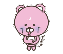 Pink bear stickers sticker #5079523