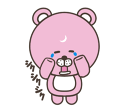 Pink bear stickers sticker #5079528