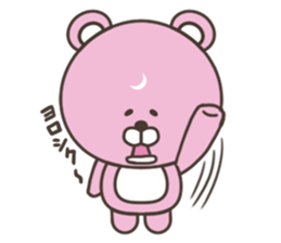 Pink bear stickers sticker #5079532