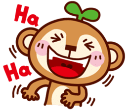 Cheeky Monkey sticker #5079546