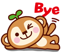 Cheeky Monkey sticker #5079547