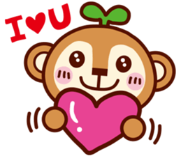 Cheeky Monkey sticker #5079550