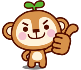 Cheeky Monkey sticker #5079551