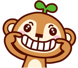 Cheeky Monkey sticker #5079556