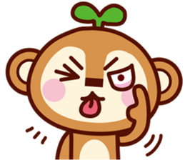 Cheeky Monkey sticker #5079557
