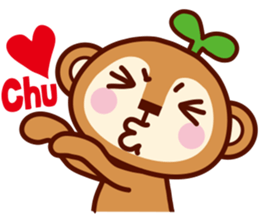 Cheeky Monkey sticker #5079558