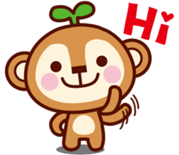 Cheeky Monkey sticker #5079563