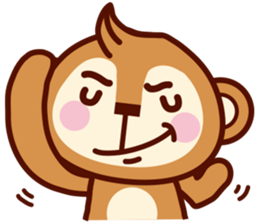 Cheeky Monkey sticker #5079567