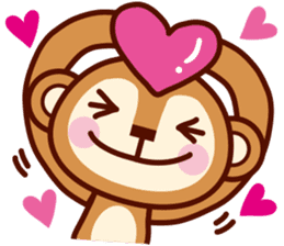 Cheeky Monkey sticker #5079574