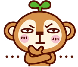 Cheeky Monkey sticker #5079575