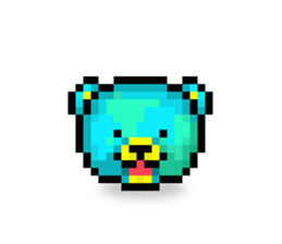 Koguma:Small bear sticker #5080102