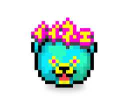 Koguma:Small bear sticker #5080104