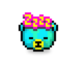 Koguma:Small bear sticker #5080105