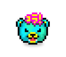 Koguma:Small bear sticker #5080107