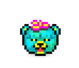 Koguma:Small bear sticker #5080112