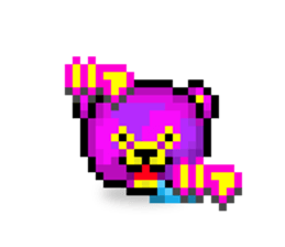 Koguma:Small bear sticker #5080115