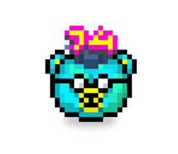 Koguma:Small bear sticker #5080117