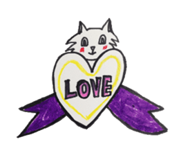 For now, cat sticker sticker #5080572