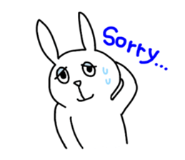 rabbipyon sticker #5080585