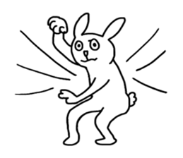 rabbipyon sticker #5080591