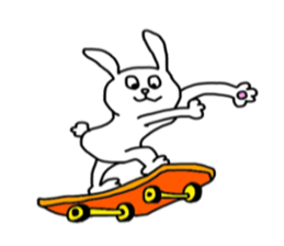 rabbipyon sticker #5080614