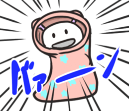 Sock Invader sticker #5081145