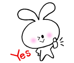 Daily life of Shirousa sticker #5081222