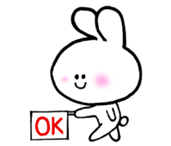 Daily life of Shirousa sticker #5081224