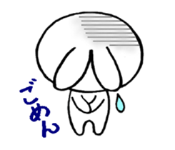 Daily life of Shirousa sticker #5081235