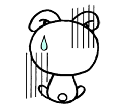 Daily life of Shirousa sticker #5081239