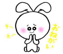 Daily life of Shirousa sticker #5081240