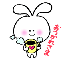 Daily life of Shirousa sticker #5081245