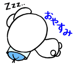 Daily life of Shirousa sticker #5081253