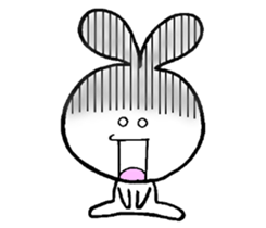 Daily life of Shirousa sticker #5081255