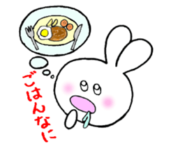 Daily life of Shirousa sticker #5081258