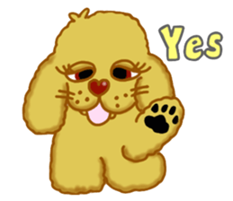 Cocker dog sticker #5081426