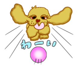 Cocker dog sticker #5081427