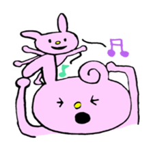 bearbear rabbit sticker #5081556