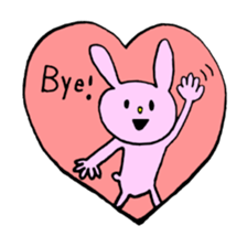 bearbear rabbit sticker #5081576