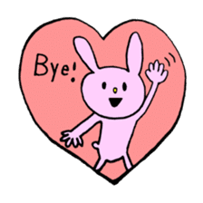 bearbear rabbit sticker #5081576
