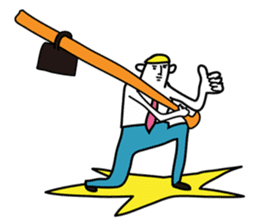 Good luck! Eternal baseball boy sticker #5082502