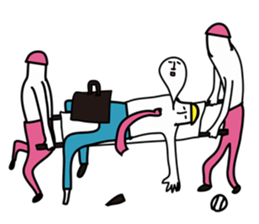 Good luck! Eternal baseball boy sticker #5082515