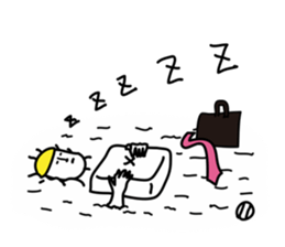 Good luck! Eternal baseball boy sticker #5082525